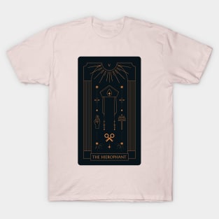 The Hierophant Tarot Card T-Shirt